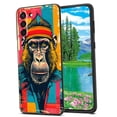 thumbnail image 1 of a-cute-Mandrill-149 Phone Case, Designed for Samsung Galaxy S21+ Plus Case Soft Silicon for women girls boys wife gift,Shockproof Phone Cover, 1 of 1