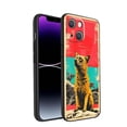 thumbnail image 1 of a-cute-Mantled-Howler-151 Phone Case, Designed for iPhone 14 Case Soft Silicon for women girls boys wife gift,Shockproof Phone Cover, 1 of 1