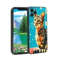 thumbnail image 1 of a-cute-Marbled-Cat-152 Phone Case, Designed for iPhone 11 Pro Max Case Soft Silicon for women girls boys wife gift,Shockproof Phone Cover, 1 of 1