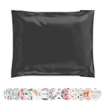 thumbnail image 1 of a la mode Mailers 10x13 Poly Mailers Black Durable Waterproof 200 Pack, 1 of 11