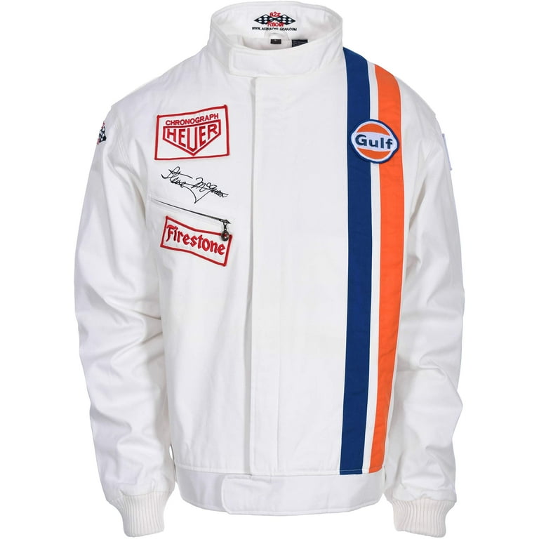 a2z Racer Men s Steve McQueen Signature Le Mans Racing Jacket Authentic Replica Walmart