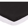 thumbnail image 1 of aBaby Bassinet Mattress Protector and Sheet Combo, Black, 16" x 32", 1 of 1