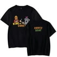 thumbnail image 1 of aCookieGod King of Cookies Merch Short Sleeve T-shirt Unisex Fashion Crew Neck Top, 1 of 2