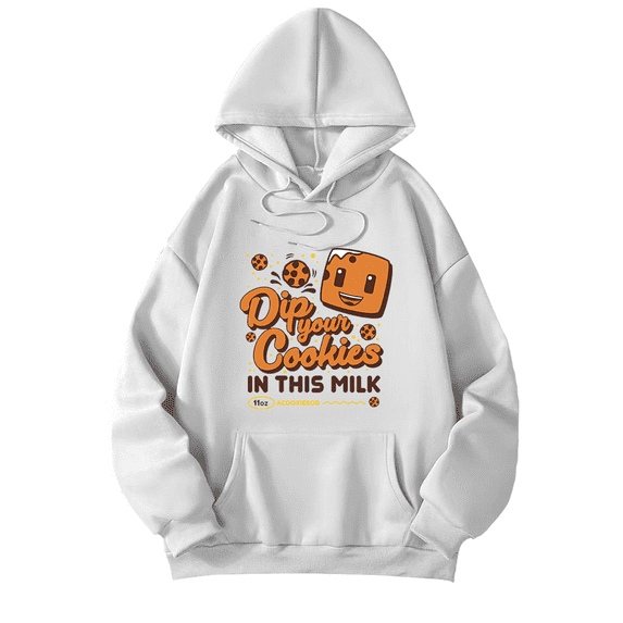 aCookieGod Merch Hoodie Dip Your Cookies Hoodies Cute Logo For Mens Boys Girls Womens Pullover Clothes