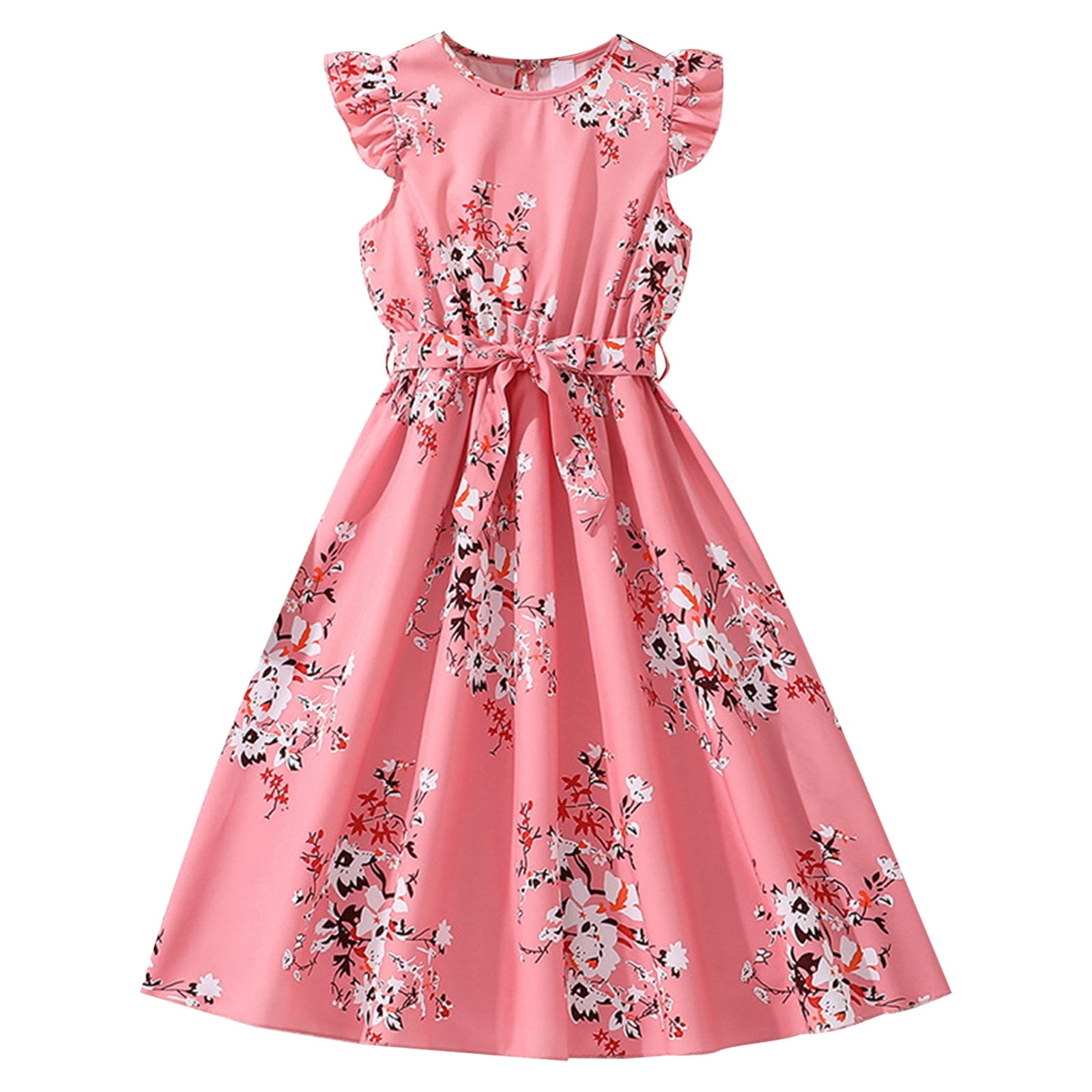 aDJFDGT Cute Summer Dresses for Girls Girls Long Girls' Dress 2024 ...