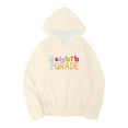 aDJFDGT Cute Sweatshirts for Teens Tan Oversize Kids Boys Girls Autumn