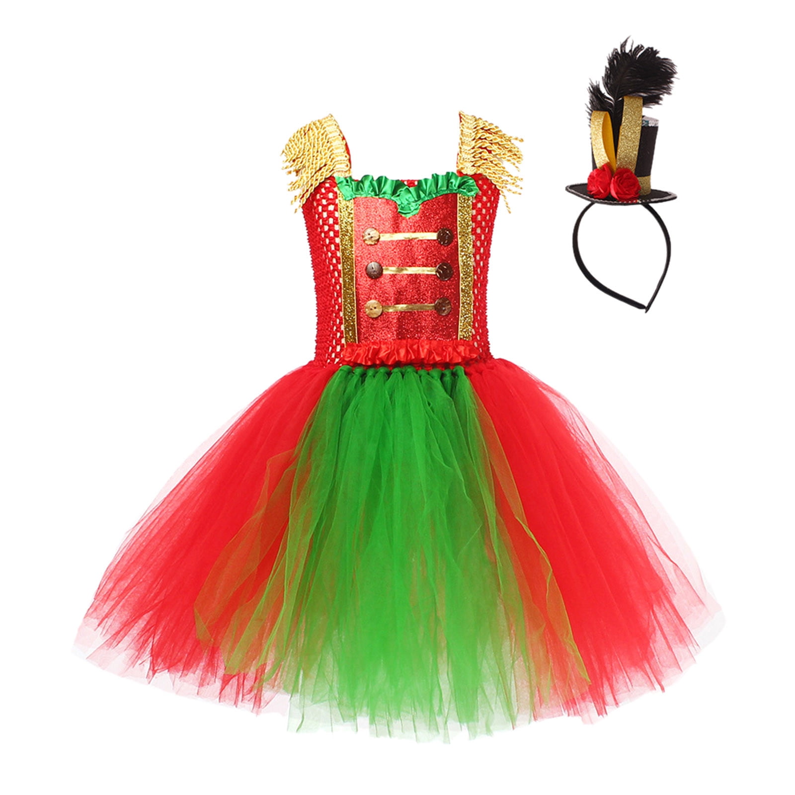 aDJFDGT Graduation Dress for Girls formal Toddler Christmas Clothes