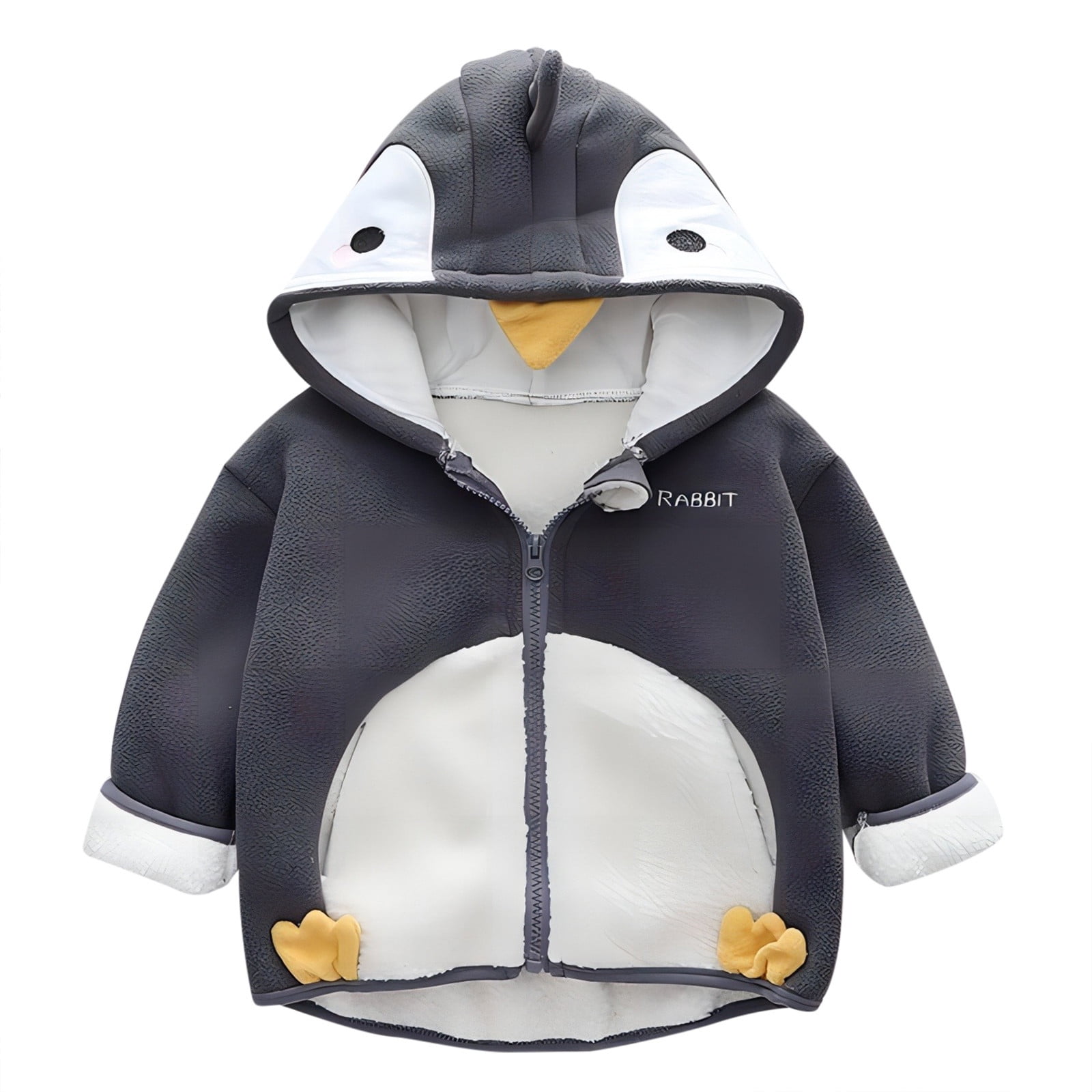 aDJFDGT Letterman Jacket Pins Soccer Boys and Girls Winter Clothes Baby