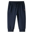 thumbnail image 1 of aDJFDGT Mens Sweatpants Tall Length Men's 3/4 Jogger Capri Pants Workout Gym Below Knee Shorts Zipper Pockets, 1 of 3