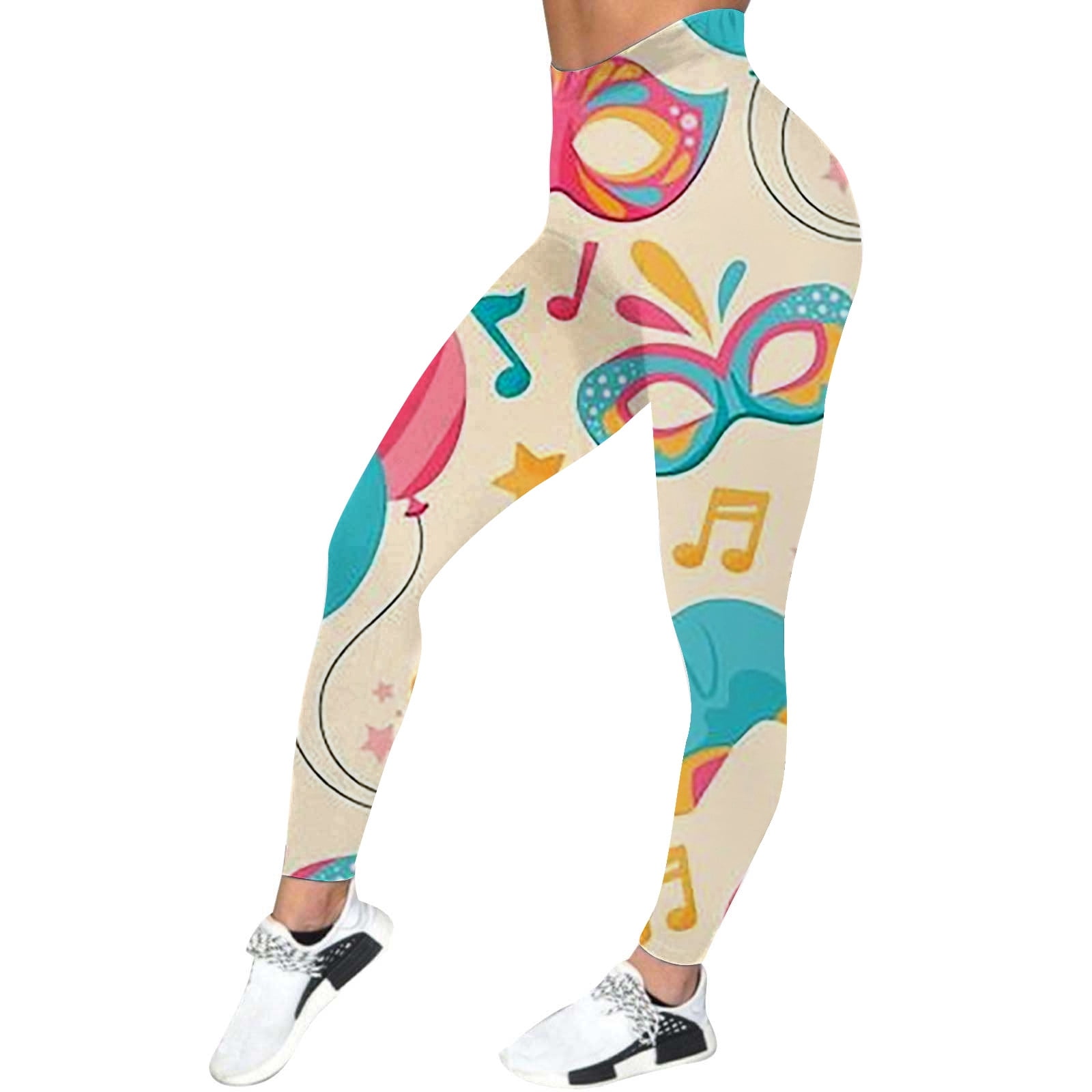 aDJFDGT Wide Leg Yoga Pants For Women Plus Size Women's Carnival