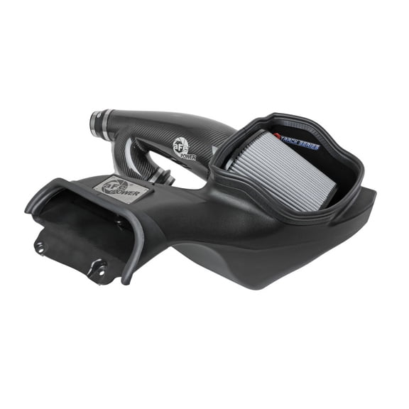 aFe 17-20 Ford F-150 Raptor Track Series Carbon Fiber Cold Air Intake System with Pro DRY S Filter