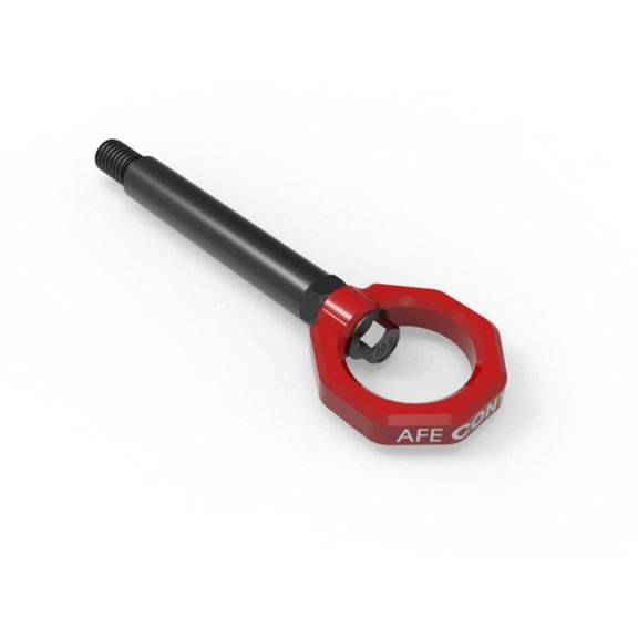 aFe 23-25 BMW M2 (G87) CONTROL Front / Rear Tow Hook - Red