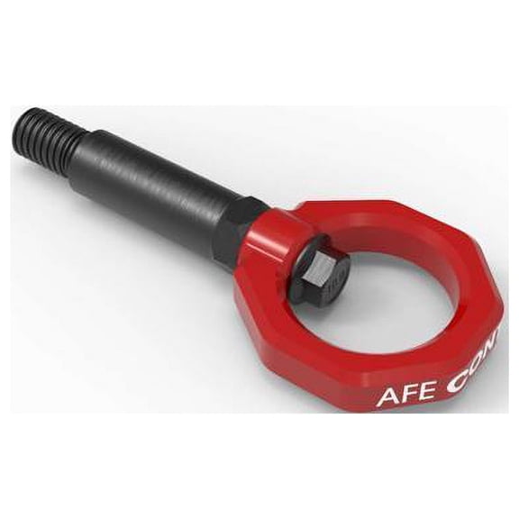 aFe Control Front Tow Hook for Toyota GR Supra (A90) 2020-2023 in Red