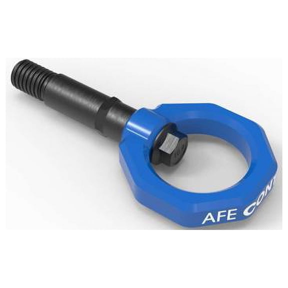 aFe Control Rear Tow Hook Blue 20-21 Toyota GR Supra (A90) - 450-721002-L