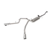 aFe Gemini XV 3in 304 SS Cat-Back Exhaust 15-20 Ford F-150 V6 2.7L/3.5 w/ Polished Tips - 49-33123-P Fits select 2015-2021 FORD F150