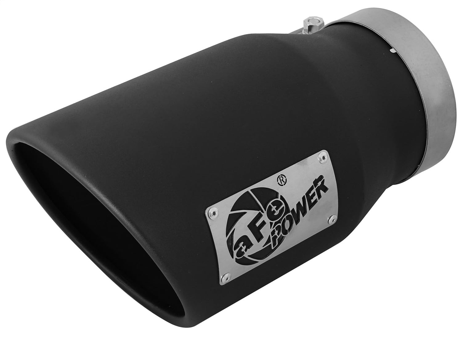 aFe 49-42039-P aFe MACHForce XP 5in DPF-Back SS Exht Dodge RAM 13-14 6.7L (td) Mega Cab w/ Polished Tip main image 0