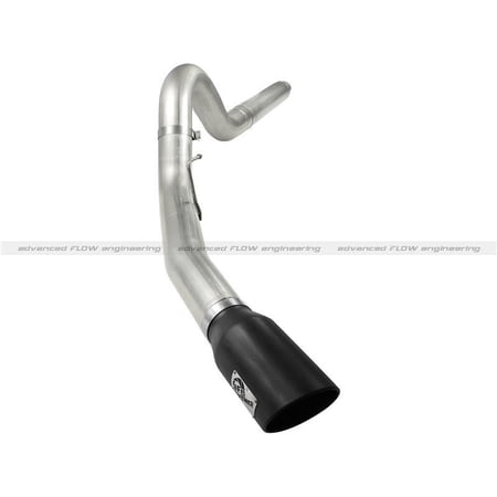 aFe MACHForce XP 5in DPF-Back Stainless Steel Exh Sys, Black tip,Ford Diesel Trucks 08-10 V8-6.4L Fits select: 2008-2010 FORD F250, 2008-2010 FORD F350