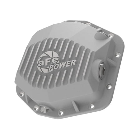 aFe POWER 46-71290A Street Series Differential Cover, Rear, Raw Finish