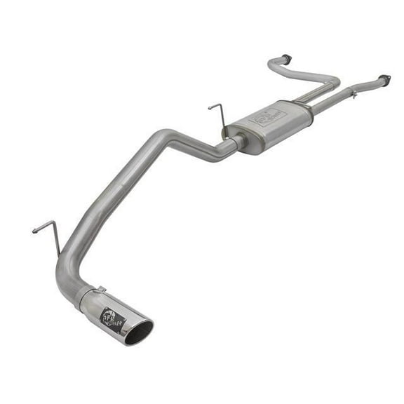 aFe POWER MACH Force-Xp Exhaust System, 49-46125-P, for Nissan Fits select: 2017-2023 NISSAN TITAN