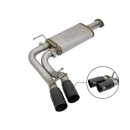 aFe POWER Rebel Series Exhaust System, 49-46032-B, for Toyota Fits select: 2016-2023 TOYOTA TACOMA
