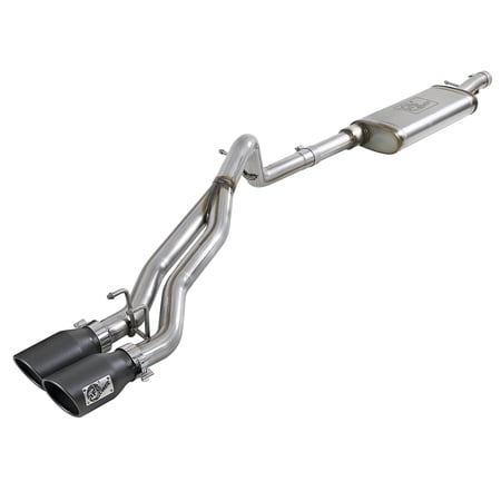 aFe POWER Rebel Series Exhaust System, 49-48054-B, for Jeep Fits select: 2015-2018 JEEP WRANGLER UNLIMITED, 2012-2014 JEEP WRANGLER