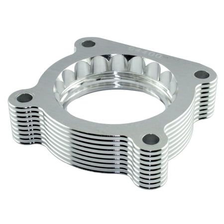 aFe POWER Silver Bullet Throttle Body Spacer, 46-36002, for Nissan Fits select: 2005-2019 NISSAN FRONTIER, 2005-2012 NISSAN PATHFINDER