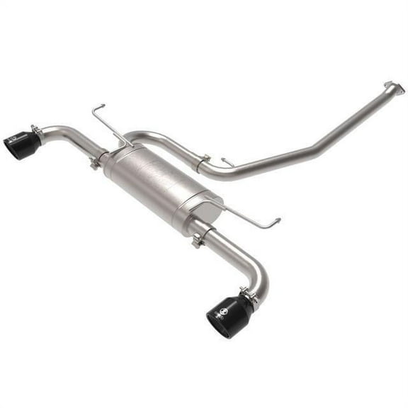 aFe POWER Takeda 49-36053-B Cat-Back Exhaust System for Toyota RAV4 2019-2020 with Black Tips