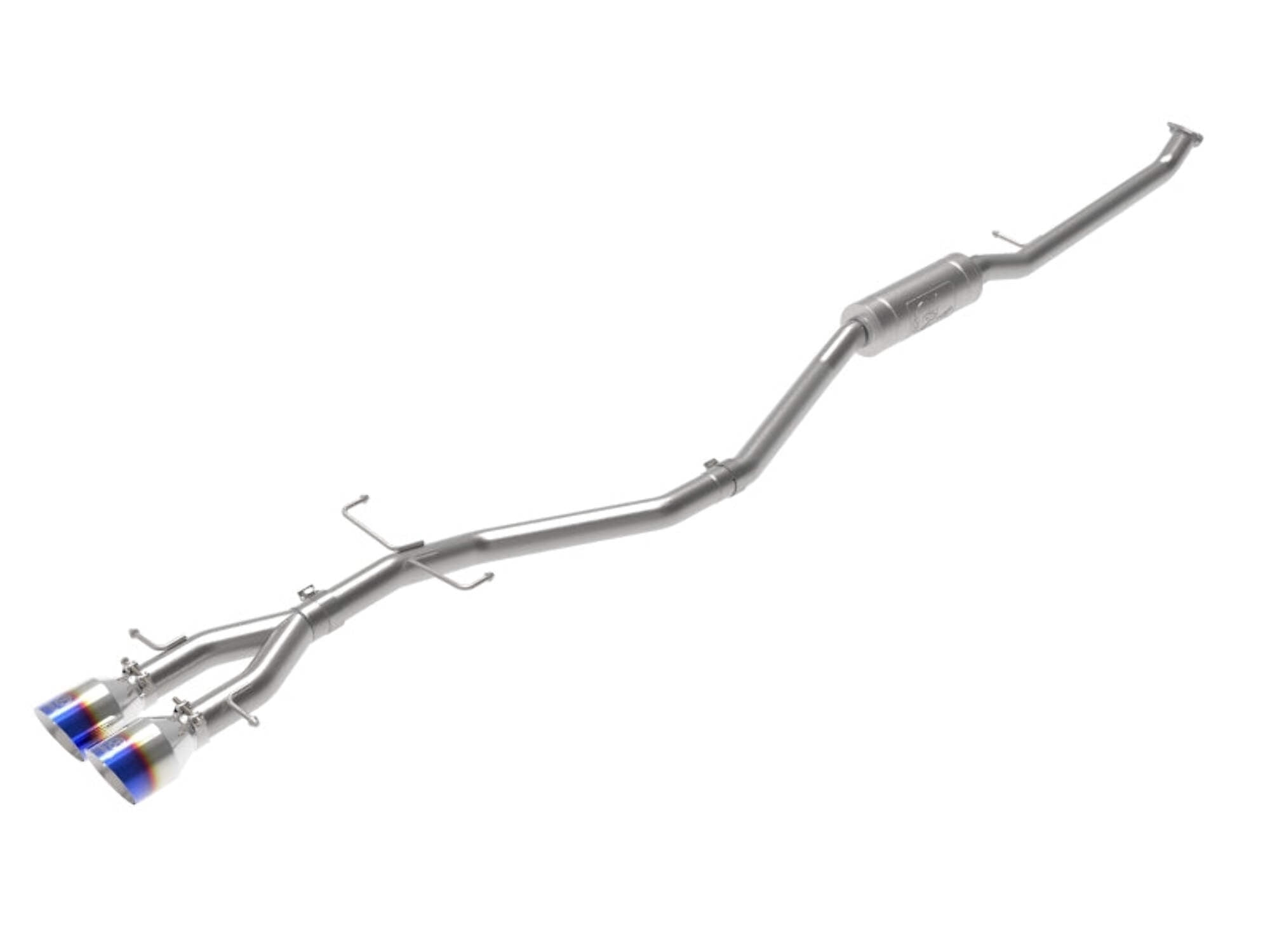 aFe POWER Takeda Exhaust System, 49-36620-L, for Honda Fits select: 2017-2020 HONDA CIVIC SI