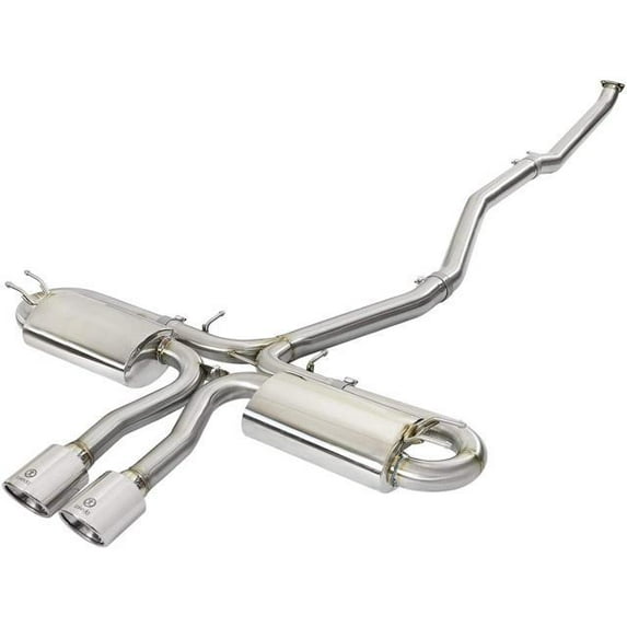 aFe POWER Takeda Exhaust System, 49-36621-1C, for Honda Fits select: 2017-2020 HONDA CIVIC SI