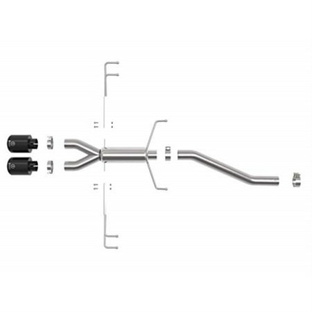 aFe POWER Takeda Exhaust System, 49-36626-B, for Honda Fits select: 2019-2020 HONDA CIVIC TYPE-R, 2021 HONDA CIVIC TYPE-R TOURING