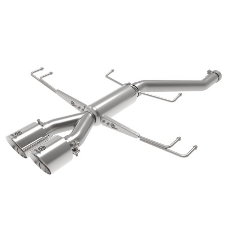 aFe POWER Takeda Exhaust System, 49-36626-P, for Honda Fits select: 2019-2020 HONDA CIVIC TYPE-R, 2021 HONDA CIVIC TYPE-R TOURING