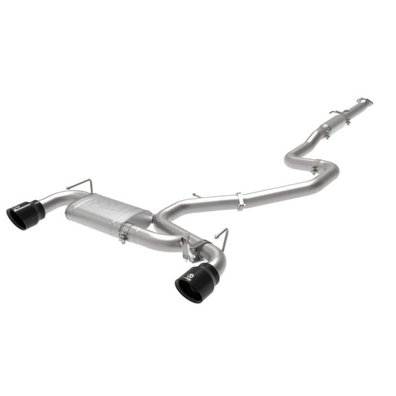 aFe POWER Takeda Exhaust System, 49-37008-B, for Hyundai Fits select: 2019-2021 HYUNDAI VELOSTER N