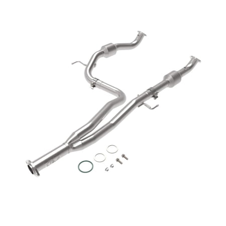 aFe POWER Twisted Steel Connection Pipe, 48-46013-RC, for Toyota Fits select: 2016-2020 TOYOTA TACOMA