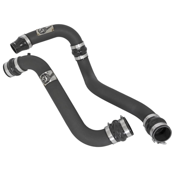 aFe Power 46-20114-B BladeRunner Intercooler Tube Kit; Combo Kit; Incl. 3 in. Hot/Cold Side Tubes; Clamps/Couplers; Fits select: 2011-2016 CHEVROLET SILVERADO, 2011-2016 GMC SIERRA