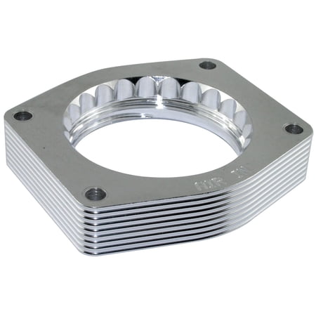 aFe Silver Bullet Throttle Body Spacer Kit for GM Trucks & SUVs 07-11 V8-4.8/5.3/6.2L Part #46-34003