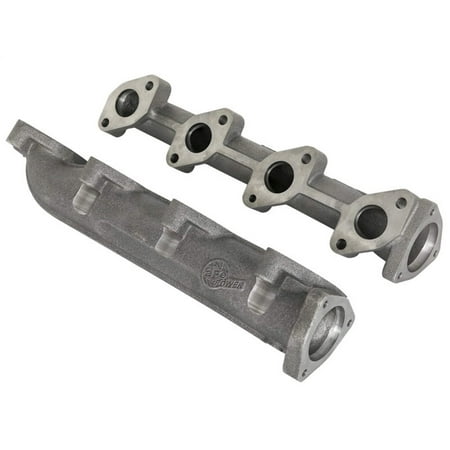 aFe BladeRunner Ported Ductile Iron Exhaust Manifold for 2008-2010 Ford F-250 Super Duty 6.4L Powerstroke Diesel