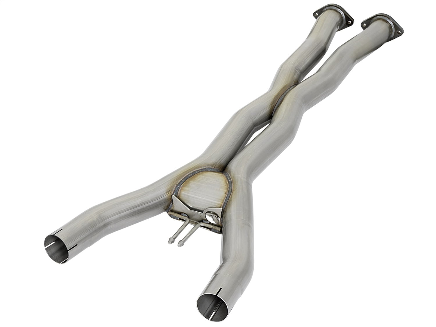aFe Power 4834129YN MACH ForceXp Race Series XPipe; 3 in. Stainless Steel Tubing; No