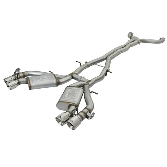 aFe Power 49-34069-P MACH Force-Xp Exhaust System (for Chevrolet (3", Cat-Back, Stainless Steel)) Fits select: 2016-2021 CHEVROLET CAMARO SS, 2022-2023 CHEVROLET CAMARO LT1/SS