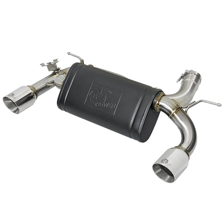 aFe Power 49-36336-P MACH Force-Xp Axle-Back Exhaust System Fits select: 2012-2015 BMW 335, 2014-2016 BMW 435