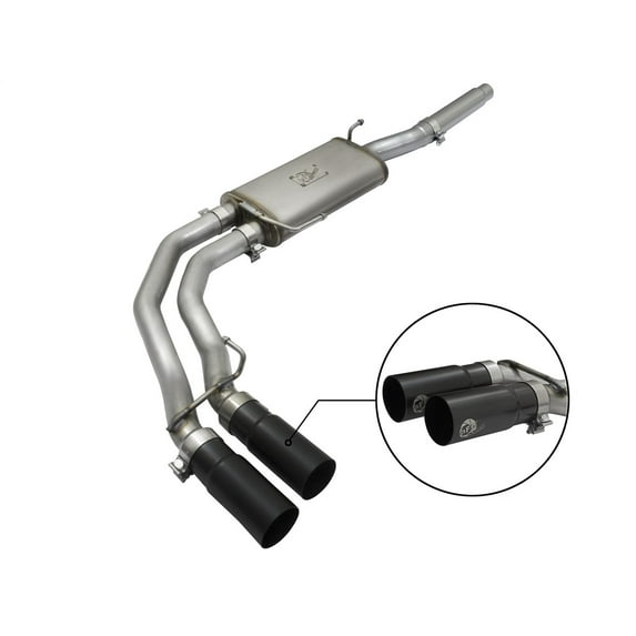 aFe Power 49-43079-B Rebel Series Cat-Back Exhaust System Fits 04-08 F-150