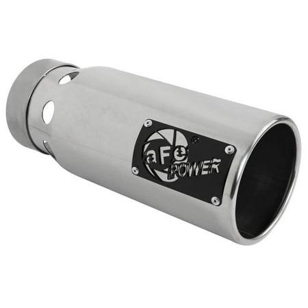 aFe Power 49T40501-P122 Saturn 4S - 4" Intercooled Exhaust Tip - 4" x 5" Out