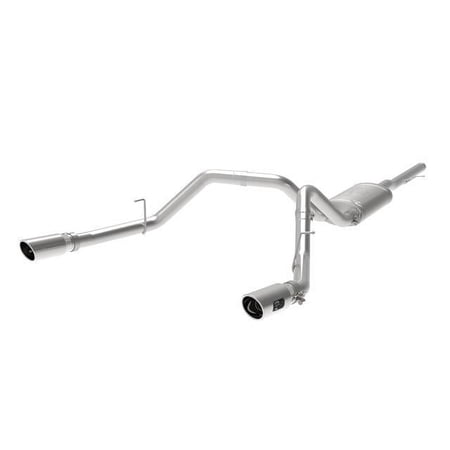 aFe Power Apollo GT Series 3 IN 409 Stainless Steel Cat-Back Exhaust System w/ Polished Tip 49-44112-P Fits select: 2009-2018 CHEVROLET SILVERADO, 2009-2018 GMC SIERRA