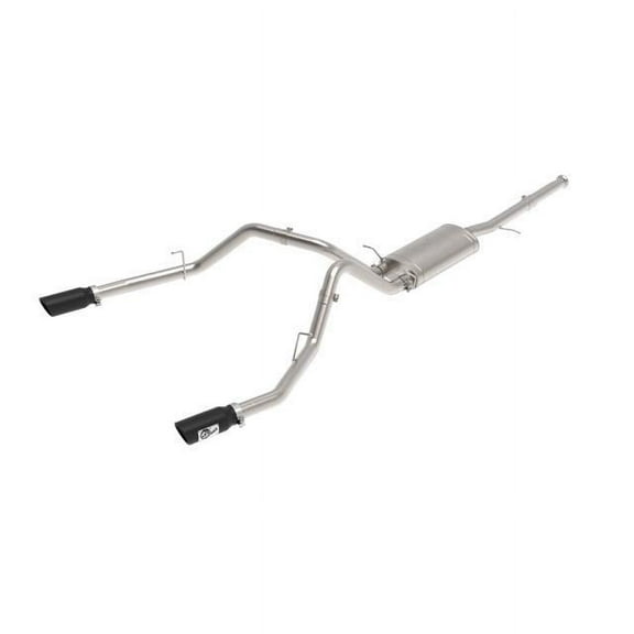 aFe Power Apollo GT Series 3 IN Cat-Back Exhaust System w/ Dual Rear Exit w/ Black Tips GM Trucks 09-18 V6-4.3L/V8-4.8/5.3L 49-44135-B Fits select: 2009-2018 CHEVROLET SILVERADO, 2009-2018 GMC SIERRA