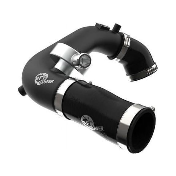 aFe Power BladeRunner 2-1/2 IN Aluminum Hot Charge Pipe Black Fit Jeep Wrangler (JL) 18-21 L4-2.0L (t) 46-20468-B Fits select: 2018-2019,2021 JEEP WRANGLER UNLIMITED