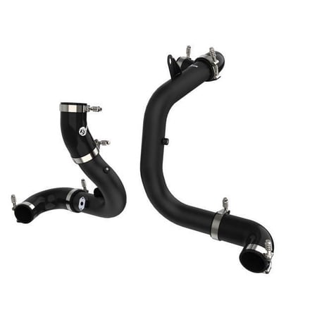 aFe Power BladeRunner 3 IN Aluminum Hot and Cold Charge Pipe Kit Black Volkswagen GTI (MKVII) 15-21 L4-2.0L (t) 46-20414-B Fits select: 2015-2020 AUDI A3, 2019-2020 VOLKSWAGEN JETTA