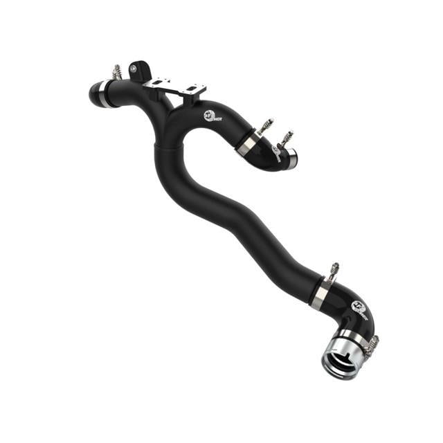 aFe Power BladeRunner 3in Aluminum Hot Charge Pipe Black aFe Power BladeRunner 3in Aluminum Hot Charge Pipe Black