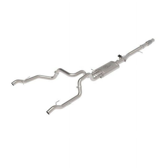 aFe Power Gemini XV 3 IN 304 Stainless Steel Cat-Back Exhaust System w/ Cut-Out Fit GM Silverado/Sierra 1500 19-22 V8-6.2L 49-34140 Fits select: 2019-2023 GMC SIERRA, 2019-2023 CHEVROLET SILVERADO