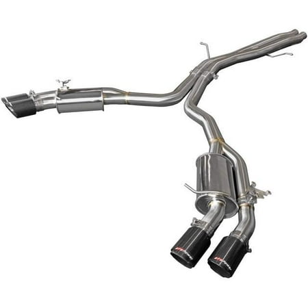 aFe Power Mach Force-Xp 3 In To 2-1/2 In Stainless Steel Cat-Back Exhaust System Carbon Audi Rs5 18-20 V6-2.9L (T) 49-36427-C