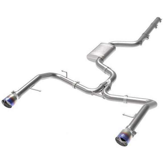aFe Power Mach Force-Xp 3 In To 2-1/2 In Stainless Steel Cat-Back Exhaust System Polished Vw Jetta Gli (Mkvii) 19-20 L4-2.0L (T) 49-36432-L