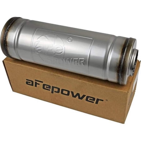 aFe Mach Force 14" Stainless Steel Exhaust Muffler 2.5in Inlet and Outlet